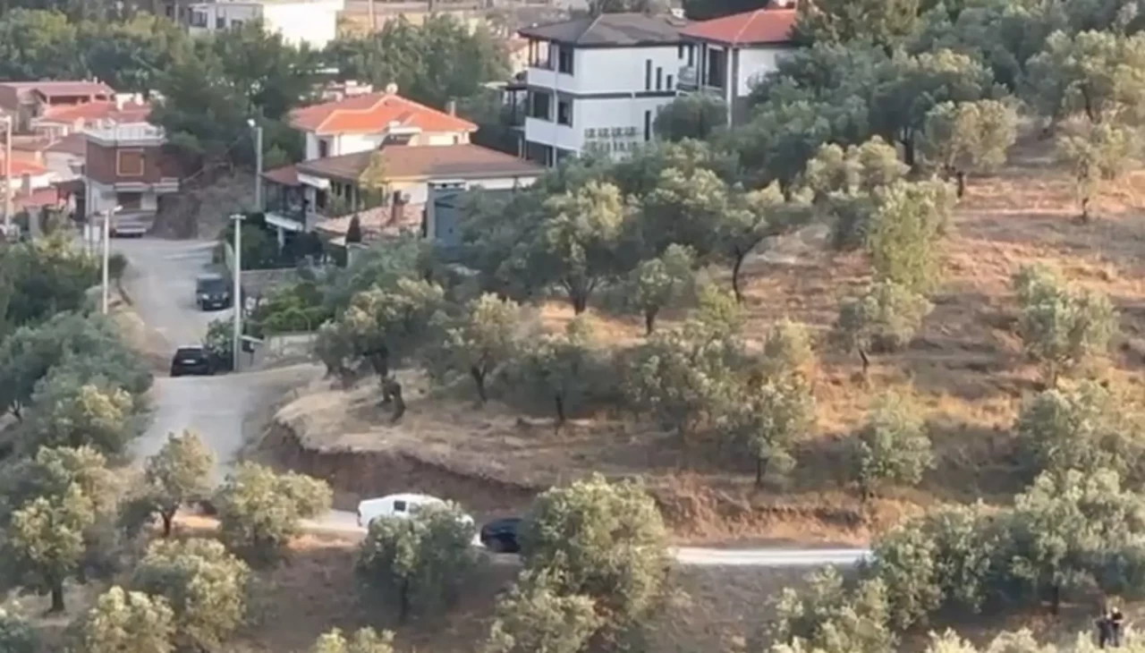 Ekrem İmamoğlu’nun babasına ait olduğu iddia edilen Güre’deki arazide arama yapıldı