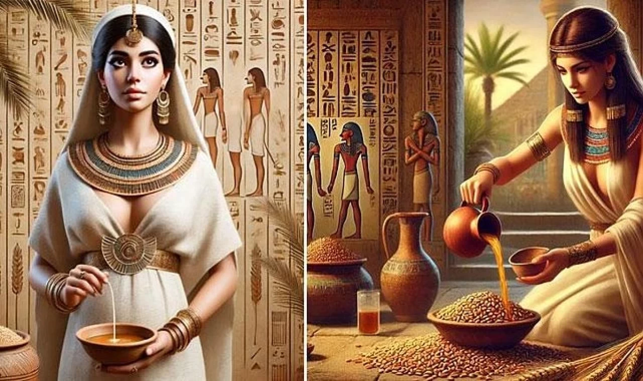 Buğday yöntemiyle hamilelik testi!