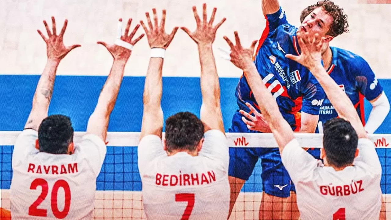 A Milli Voleybol Takımı, Milletler Ligi'nde ikinci maçında da sahadan mağlup ayrıldı