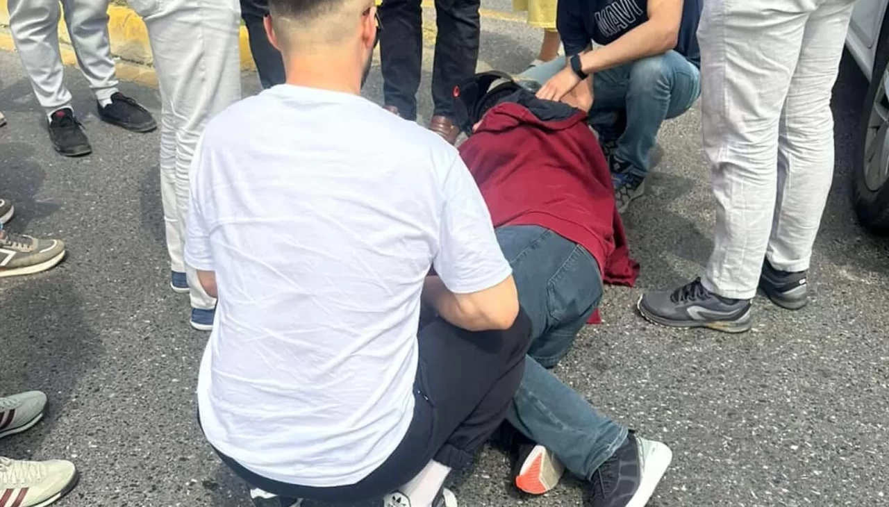 Sakarya’da otomobil ile motosiklet çarpıştı: 1 yaralı