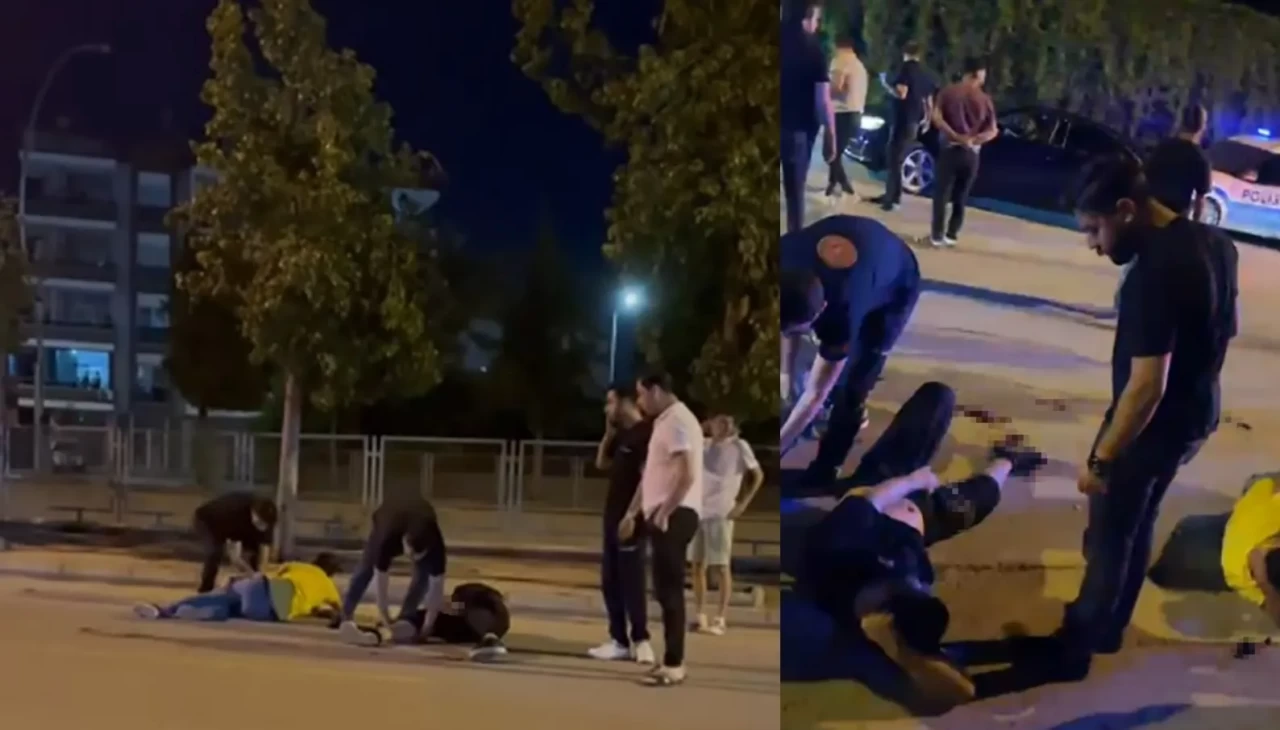 Yolda yürürken silahlı saldırıya uğrayan 2 genç yaralandı