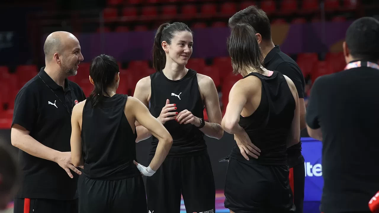 A Milli Kadın Basketbol Takımı, İtalya maçı için hazır