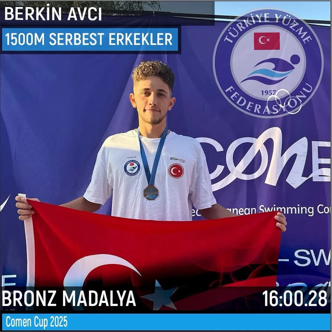 Berkin Avcı’dan Sırbistan’da bronz madalya