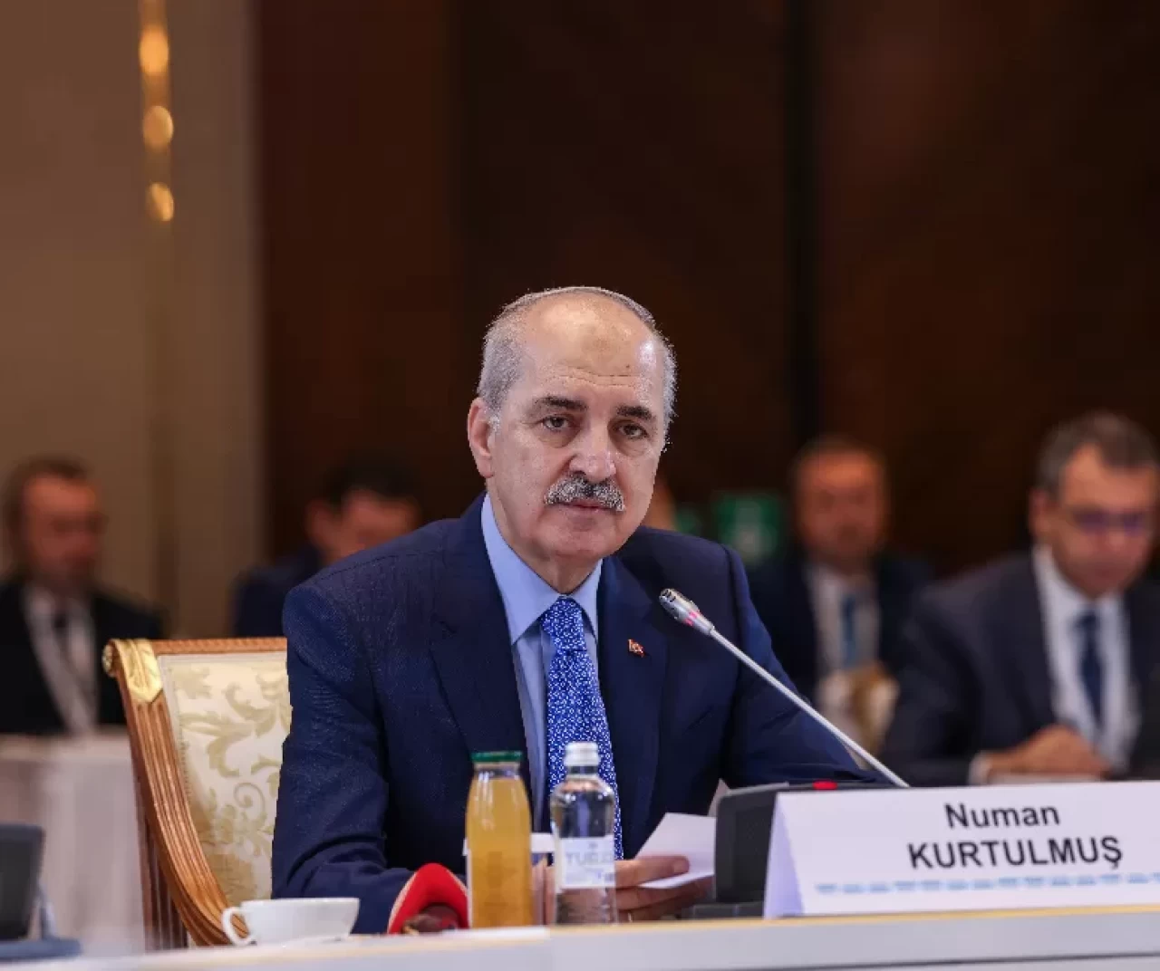 TBMM Başkanı Kurtulmuş'tan barış mesajı: "Bölgemizde hüküm sürmesi için yılmadan çalışacağız"