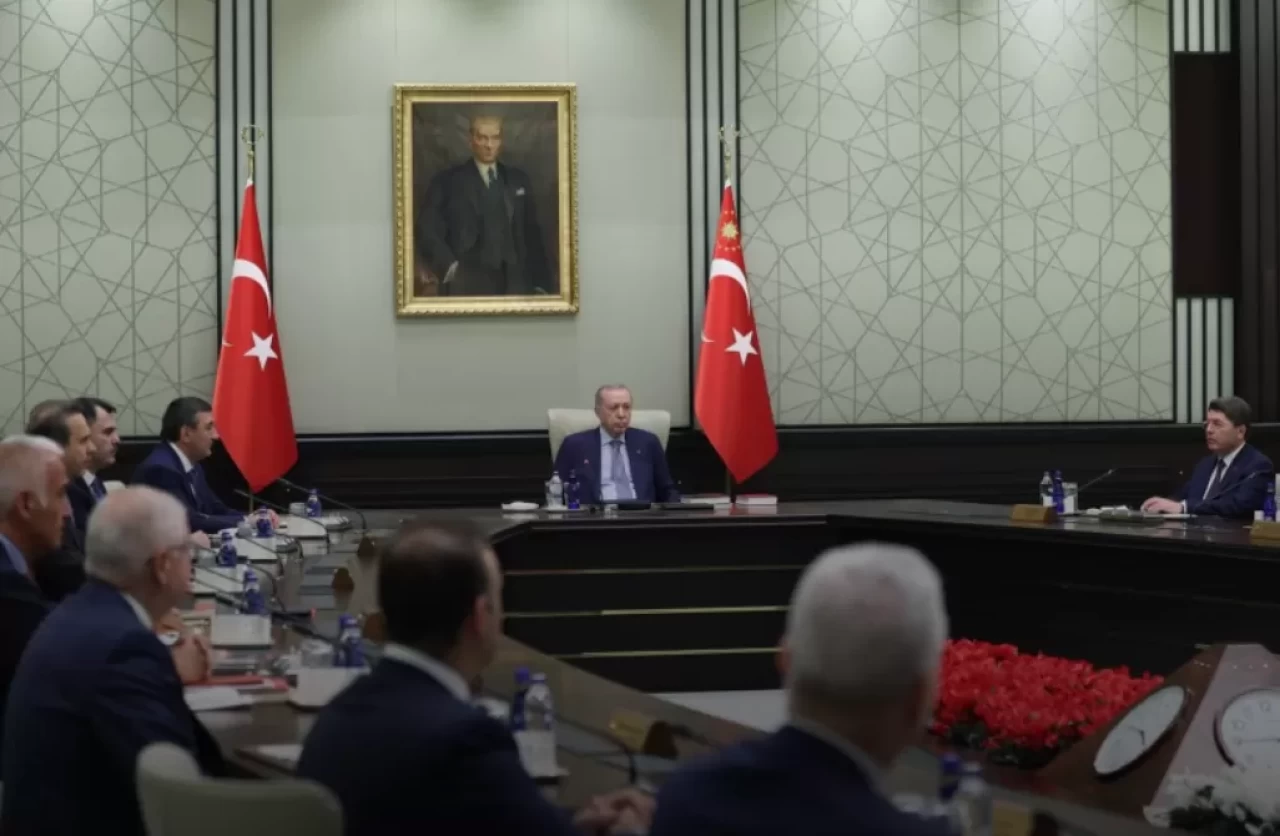 Kabine, Cumhurbaşkanı Erdoğan liderliğinde toplandı