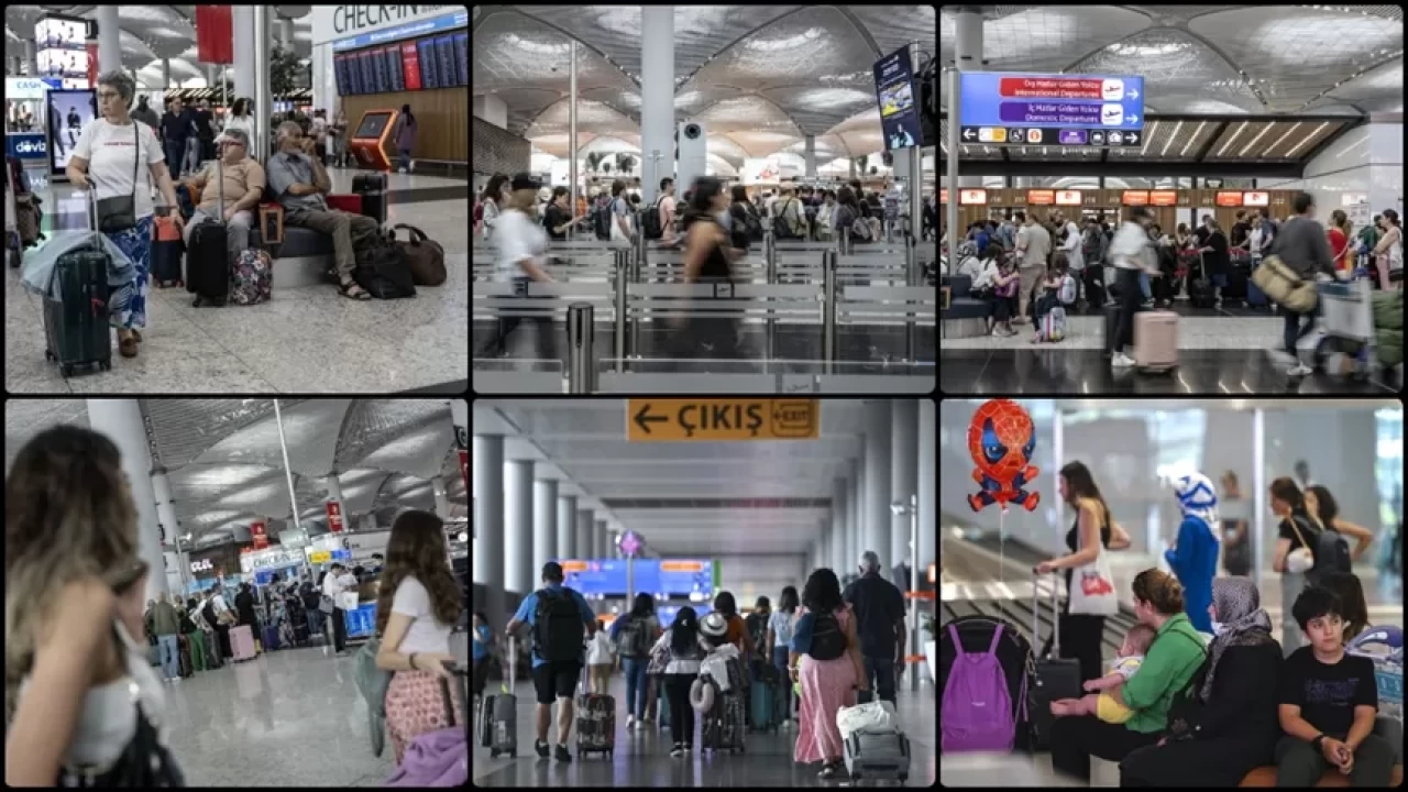 İstanbul'daki havalimanlarında 5 aydaki yolcu sayısı 50 milyona yaklaştı
