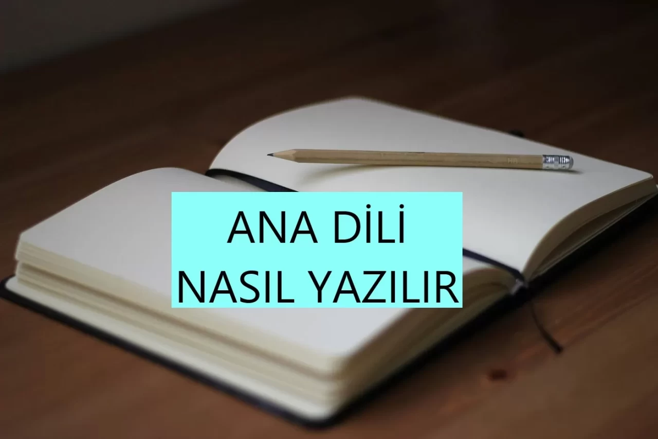 Ana Dili Nasıl Yazılır?