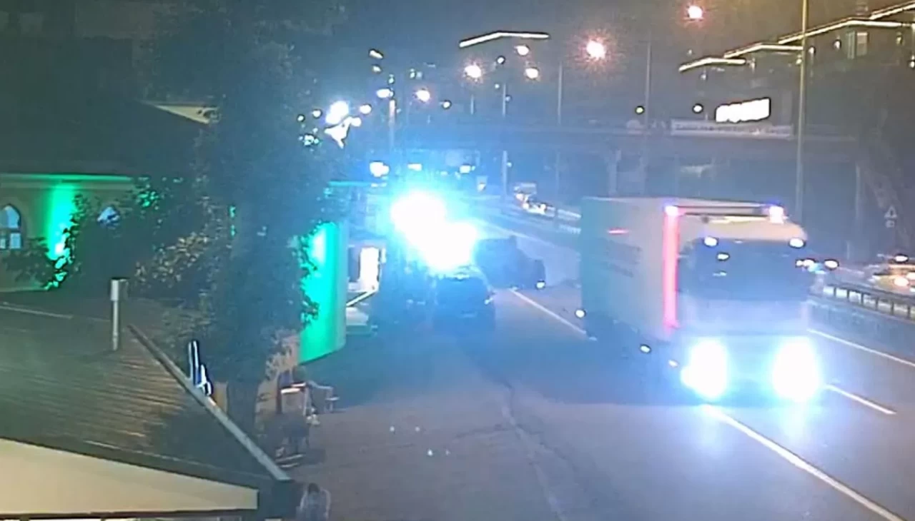 Giresun’daki feci kaza kamerada: 1 ölü, 2 yaralı