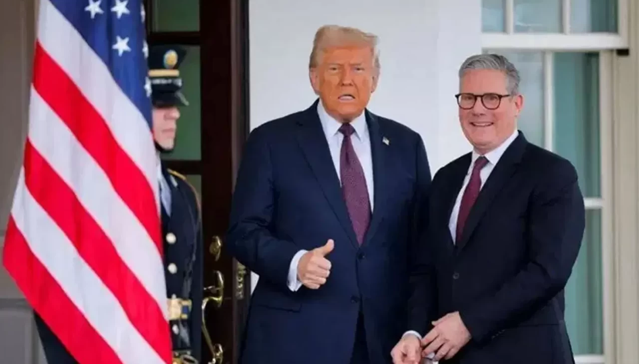 Savaşın gölgesinde ticaret anlaşması! ABD Başkanı Trump İngiltere ile kararnameyi imzaladı