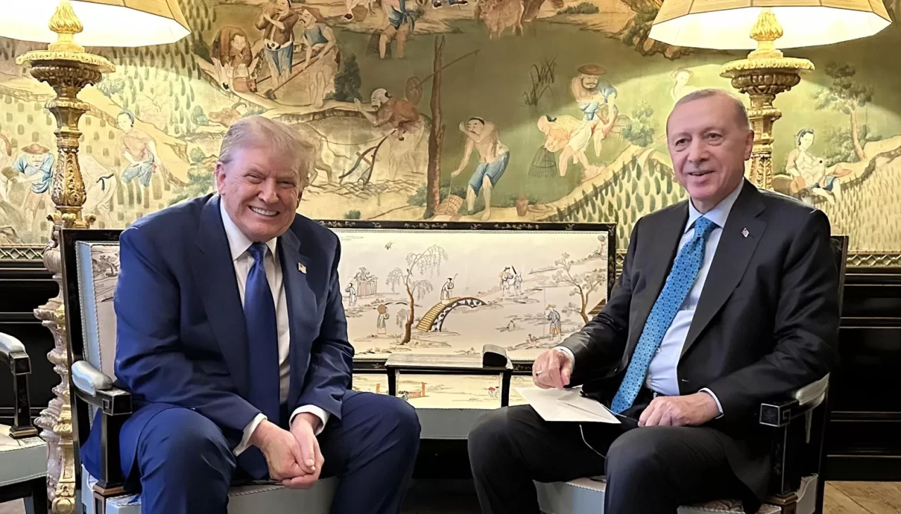 6 yıl sonra yüz yüze görüştüler! Cumhurbaşkanı Erdoğan ABD Başkanı Trump ile görüştü