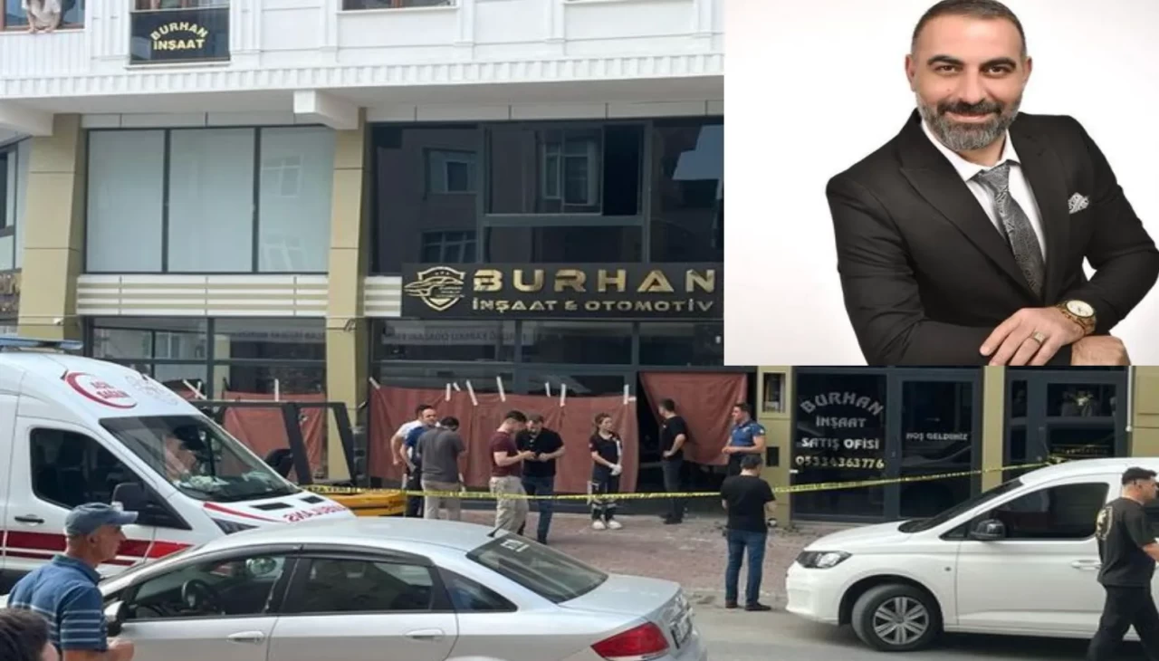 Tekirdağ'da iş insanı Burhan Yalçın ofisinde başından vurularak öldü