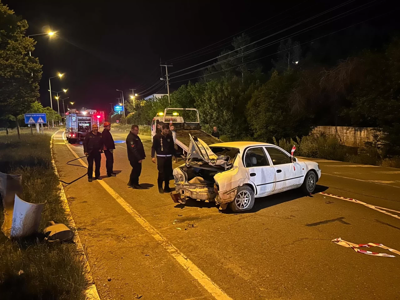 Sivas'ta kaza: 5 yaralı