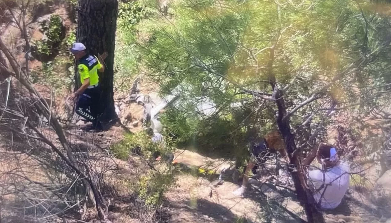 Balıkesir'de araç dere yatağına uçtu: 1 ölü