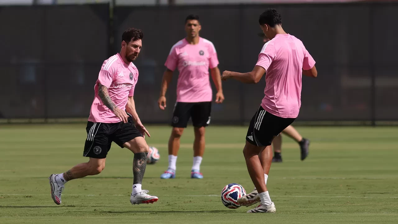 Inter Miami, El-Ehli maçı için hazırlıklarını sürdürdü