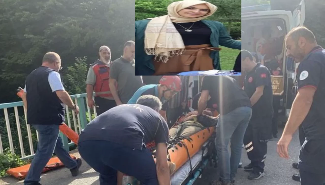 Kocaeli'de dereye düşen çocuklarını kurtarmaya çalışırken hayatını kaybetti