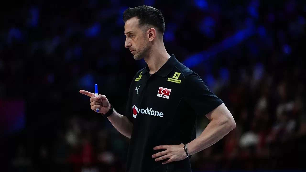 A Milli Kadın Voleybol Takımı Başantrenörü Daniele Santarelli, VNL'deki Güney Kore galibiyetini değerlendirdi