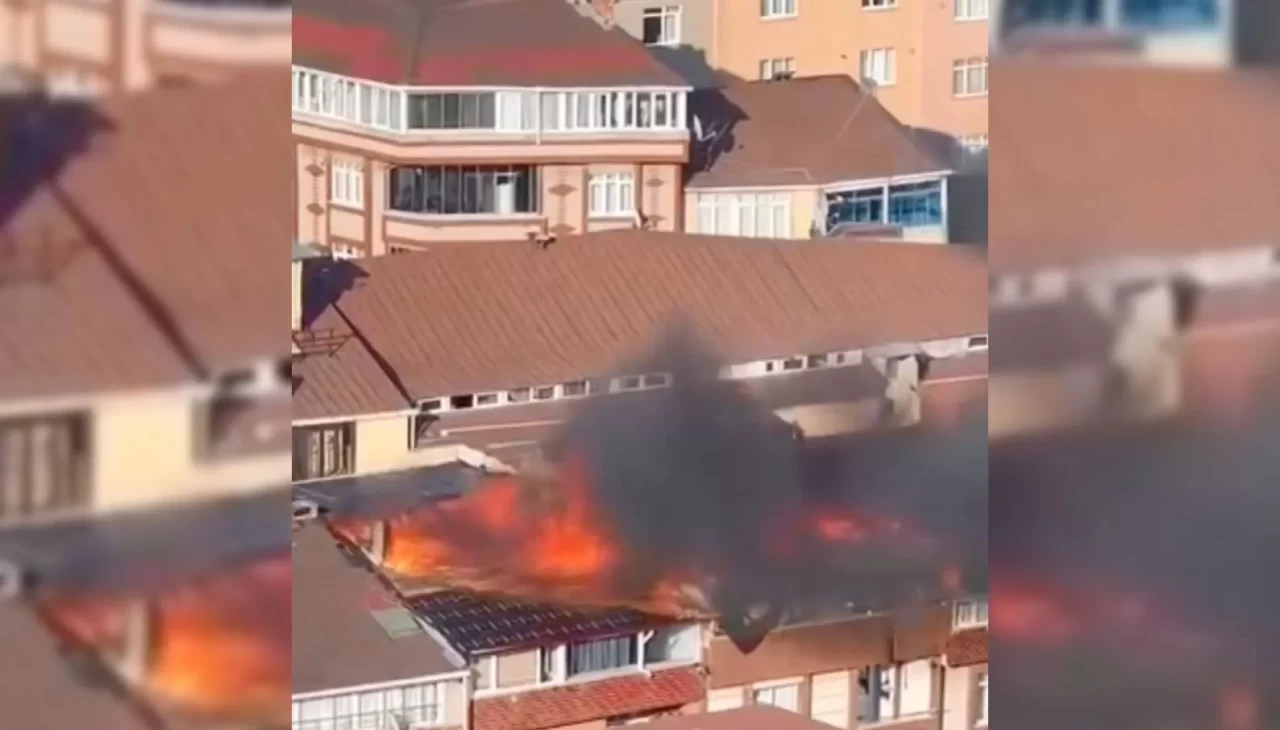 Otelin bodrum katında çıkan yangında yüzlerce turist tahliye edildi