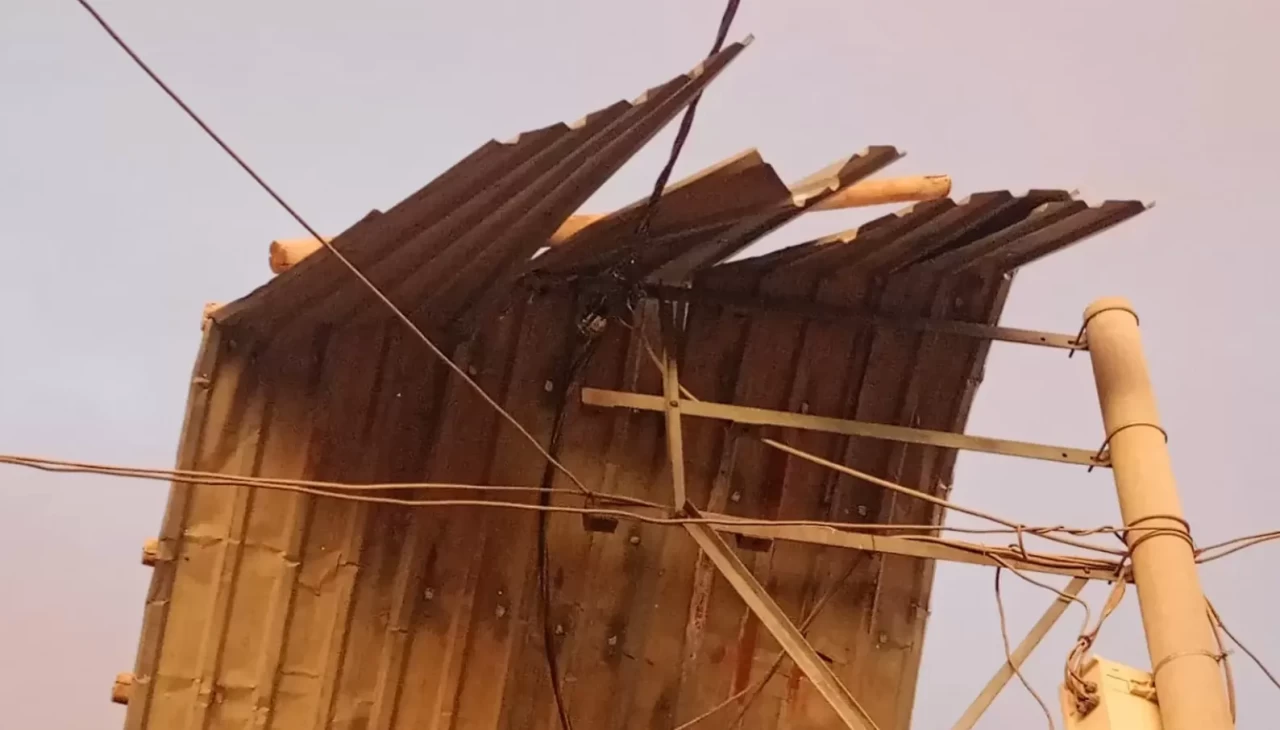 Mardin'de kuvvetli rüzgar yaşamı etkiledi