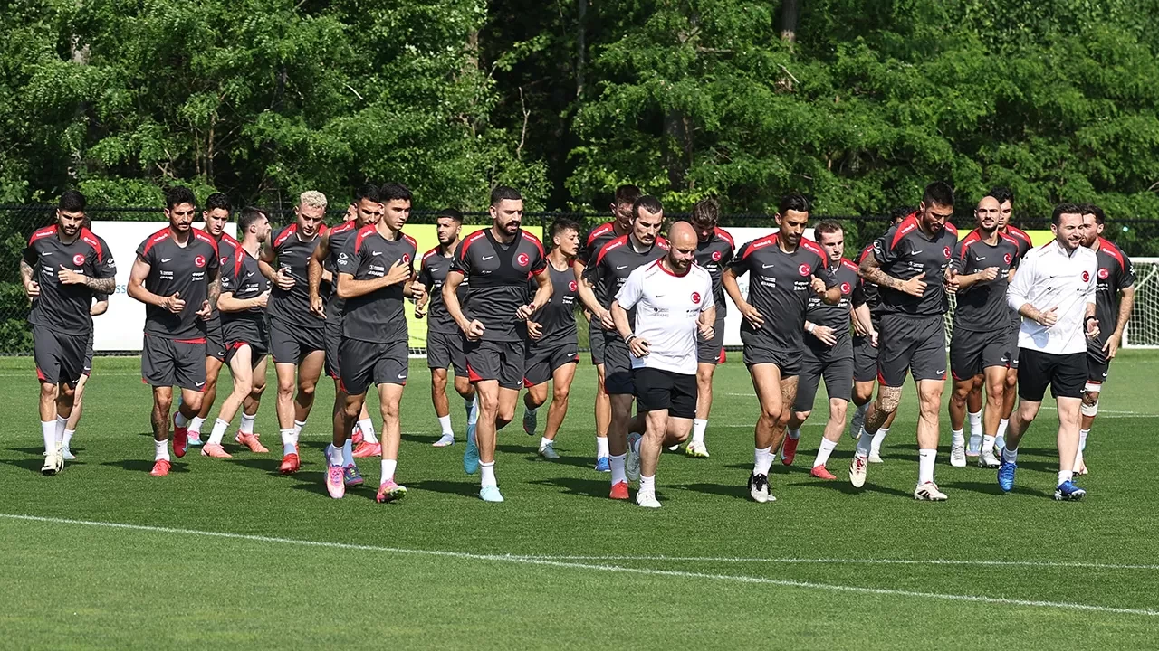 A Milli Takım, ABD maçı öncesi Foxborough’daki son antrenmanını tamamladı