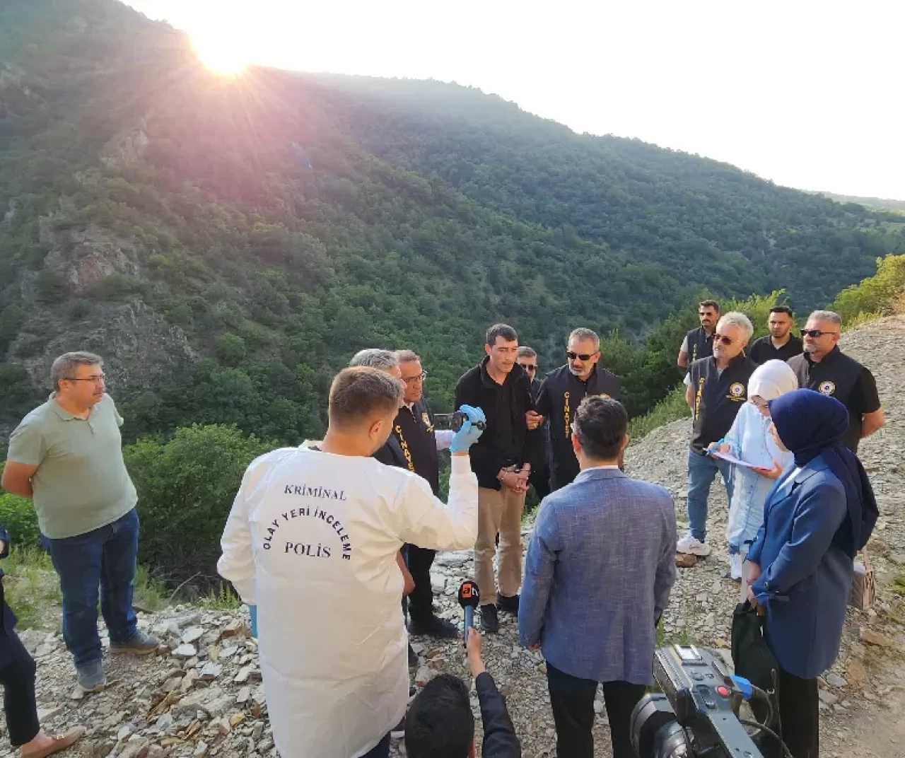 Canlı yayında cinayeti itiraf etmişti; adliyeye sevk edildi