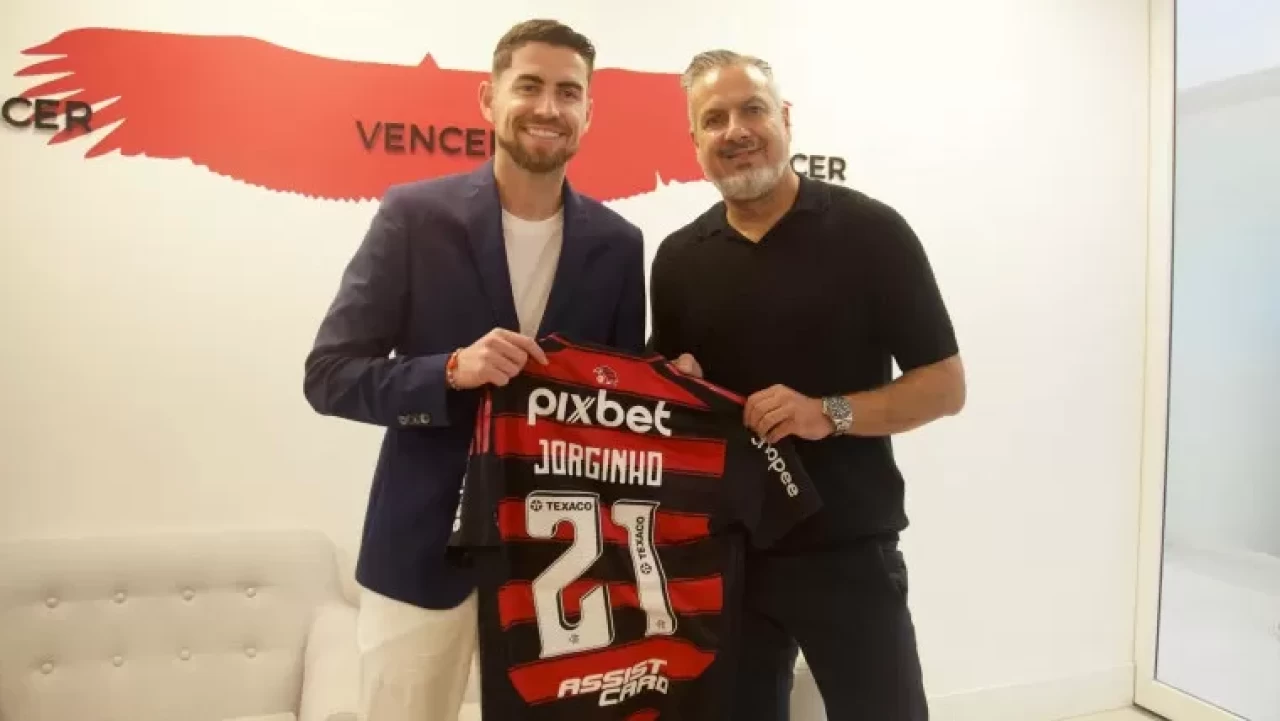 Arsenal'den ayrılan Jorginho, Flamengo ile 3 yıllık sözleşme imzaladı