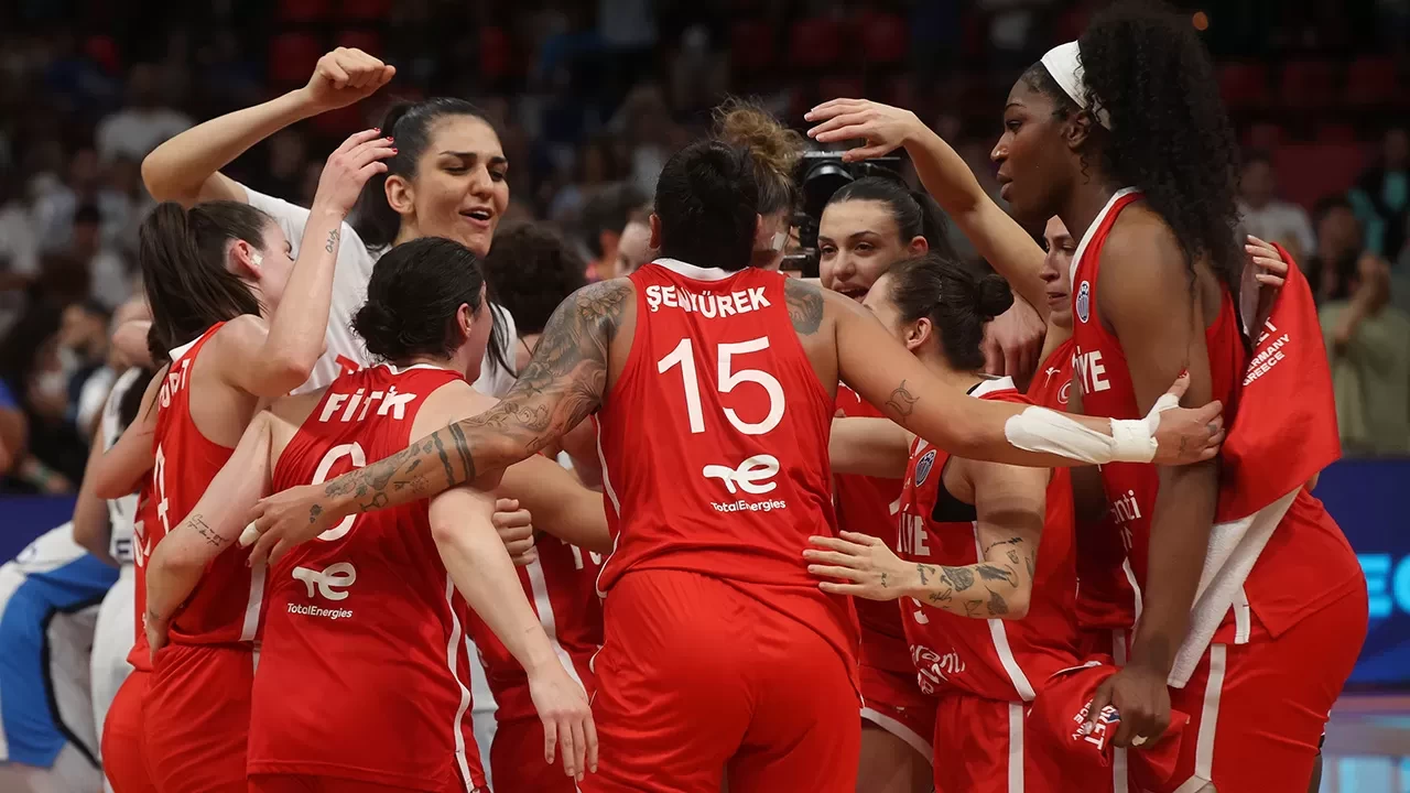 A Milli Kadın Basketbol Takımı, EuroBasket çeyrek finalde İtalya ile karşılaşacak