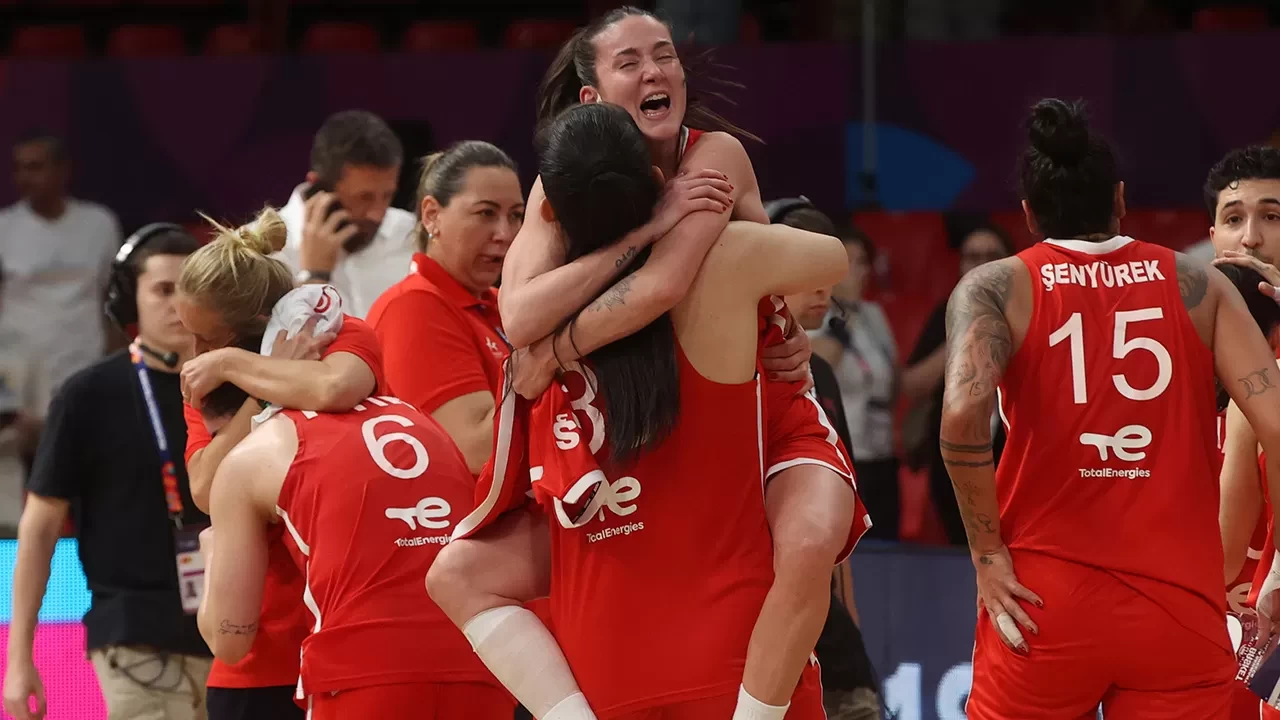 A Milli Kadın Basketbol Takımı, Avrupa Şampiyonası çeyrek finalinde İtalya ile karşılaşacak