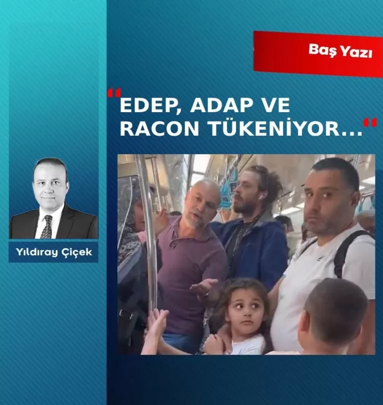 Edep, adap ve racon tükeniyor…