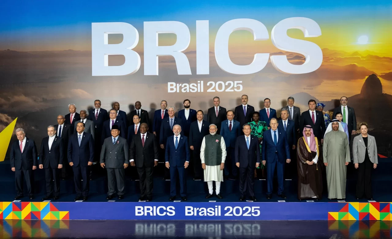 Bakan Fidan, BRICS Liderler Zirvesi'nde aile fotoğrafı çektirdi