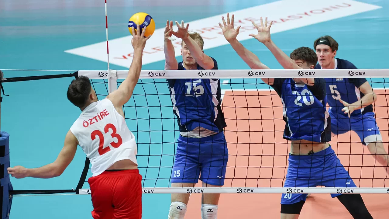 22 Yaş Altı Erkek Voleybol Milli Takımı, Avrupa Şampiyonası Elemelerinde Çekya’ya mağlup oldu