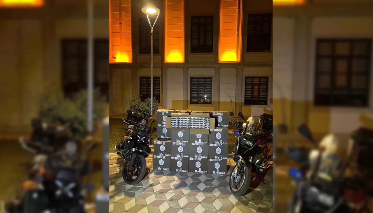 Kocaeli'de bin 500 paket bandrolsüz sigara ele geçirildi