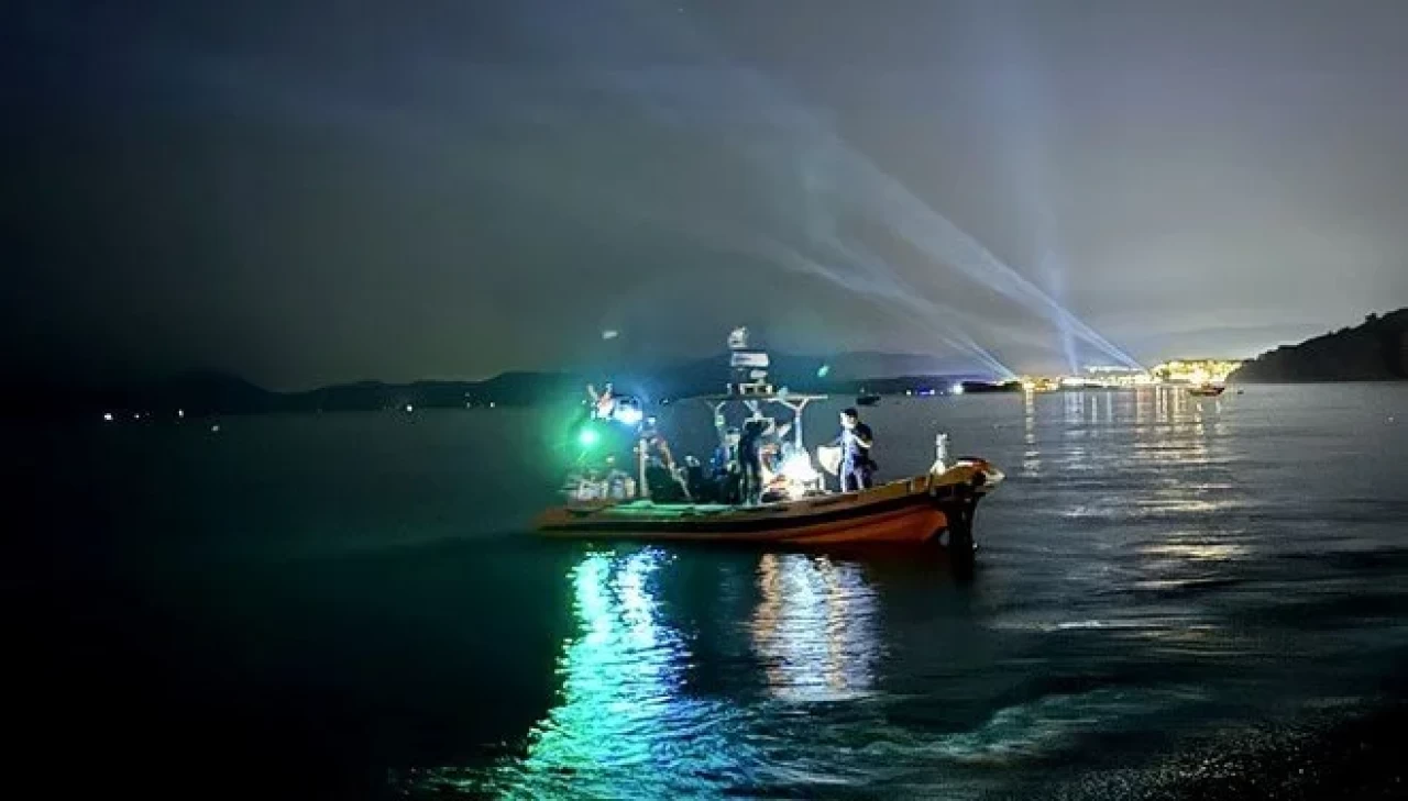 Gece denize girdi, boğularak can verdi