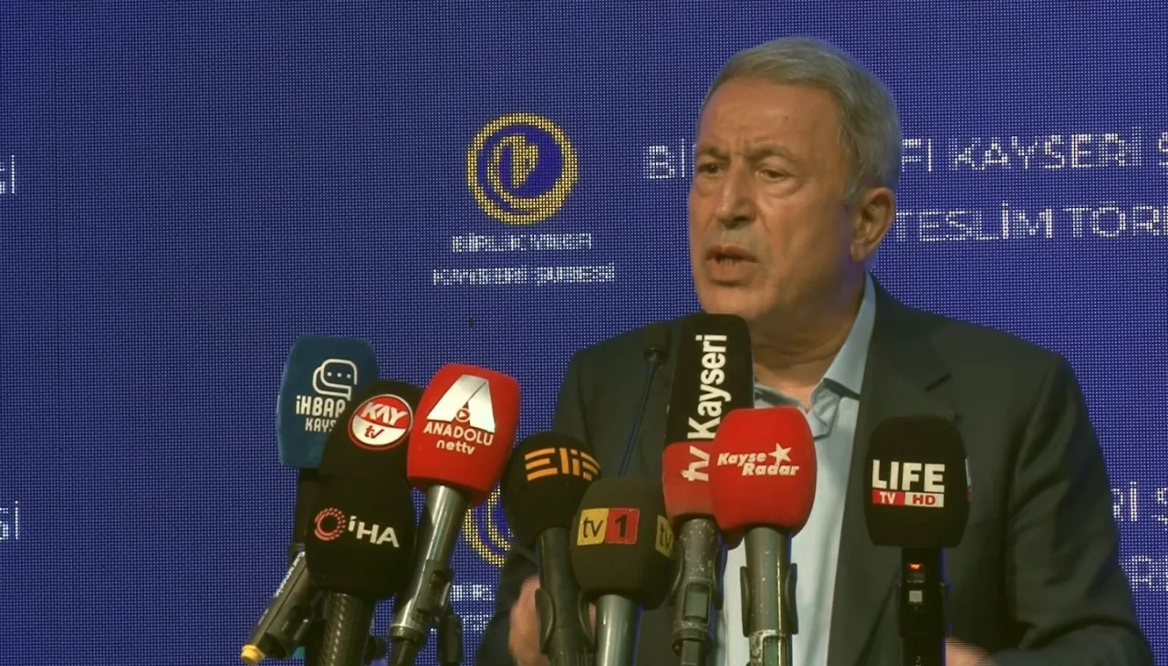 Hulusi Akar: Biz terörü, teröristi unutmadık fakat bunu bitirmemiz lazım diyoruz