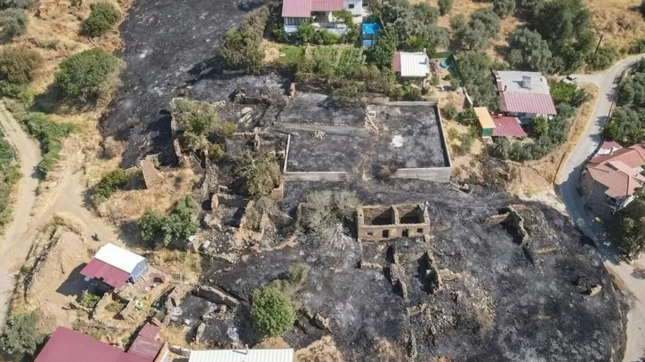 Bayındır'da yangın hasar tespit çalışmaları başladı