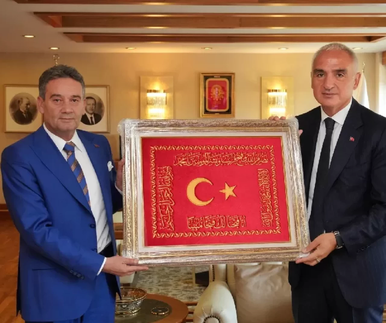 Toplu sözleşme öncesinde Türk Kültür Sanat Sen’den Bakan Ersoy’a ziyaret