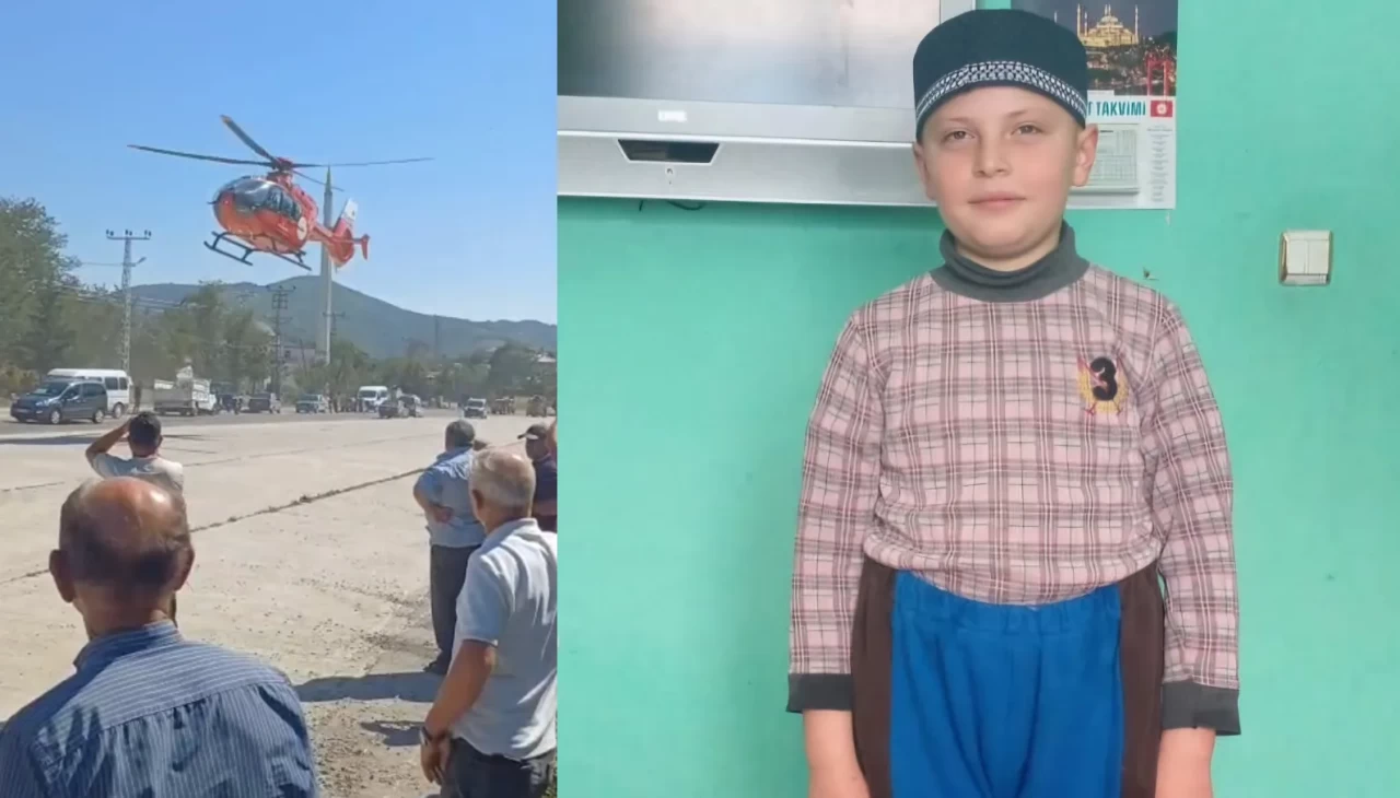 Gölette boğulma tehlikesi geçiren çocuğu imam kurtardı