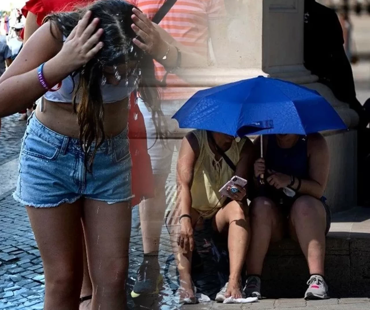 Avrupa'da hayat neredeyse durdu! Sıcaklıklar 46 dereceye fırladı