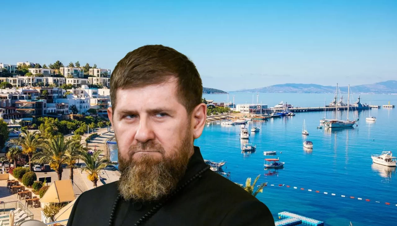 Çeçen lider Kadirov Bodrum'da az daha boğuluyor!