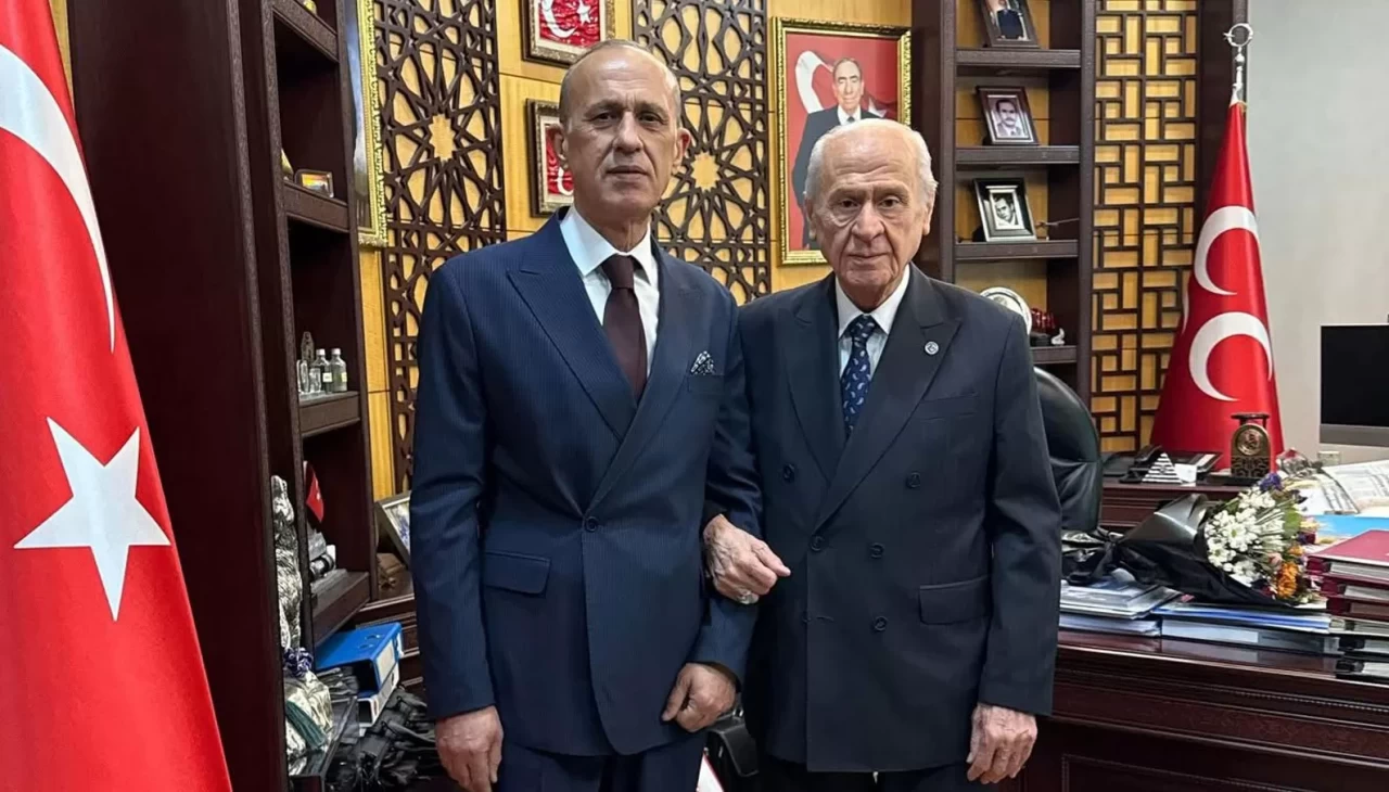 Tahliye oldu, MHP Lideri Bahçeli’ye koştu