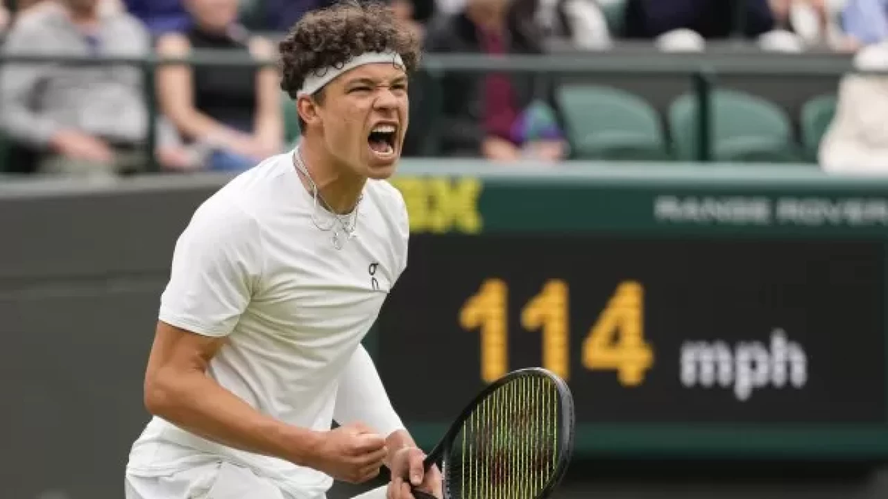 Ben Shelton, Wimbledon'da çeyrek finalde