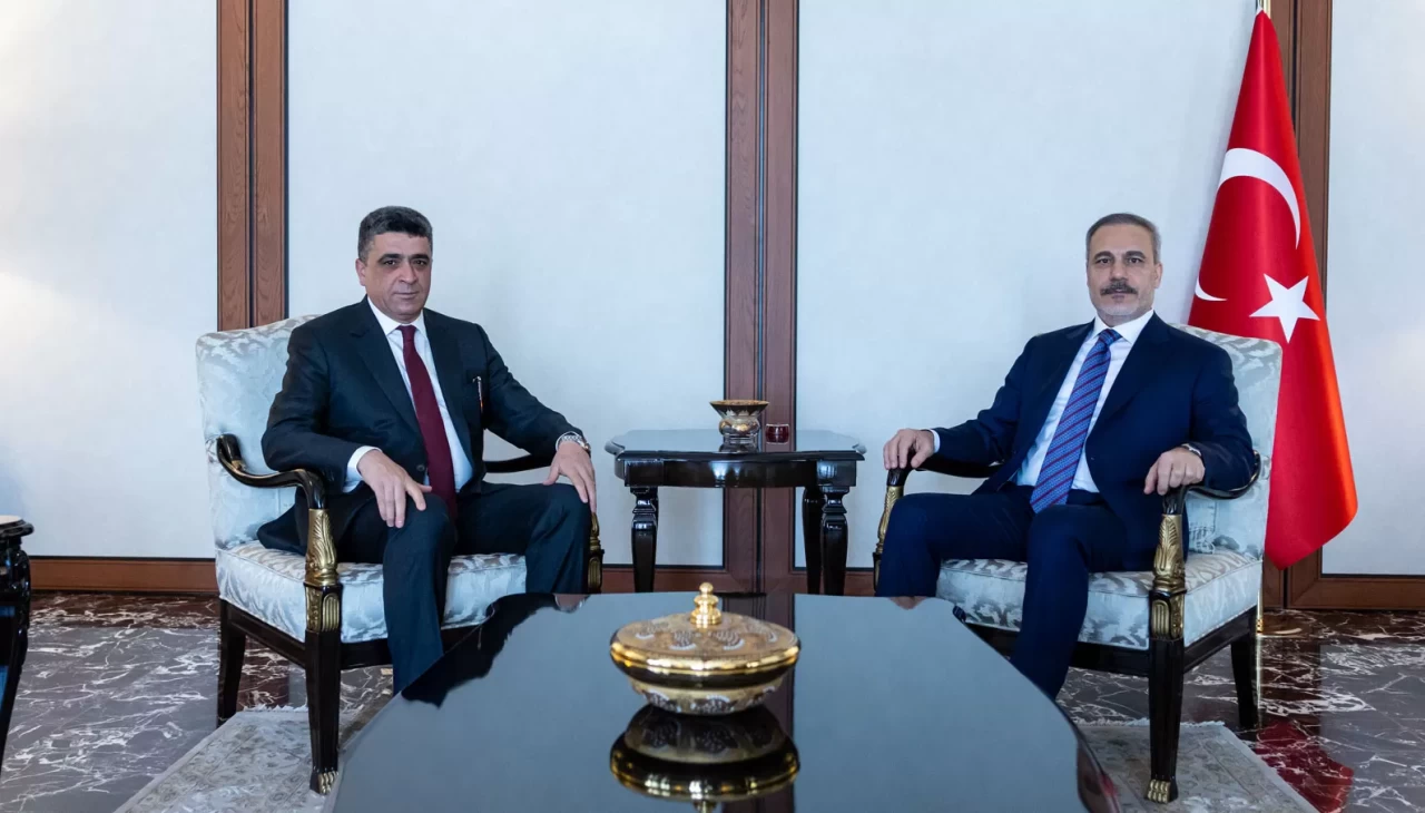 Dışişleri Bakanı Fidan, Libya Sayıştay Başkanı Şakşak'ı kabul etti