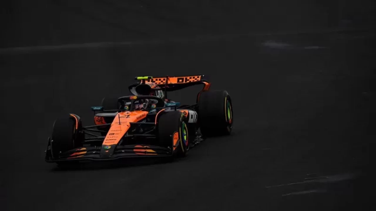 Formula 1 Belçika Prix'sinde pole pozisyonu Lando Norris'in