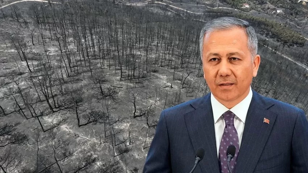 İçişleri Bakanı Ali Yerlikaya'dan yangınlara ilişkin açıklama: Yangınlarda hasar tespitlerini yaptık