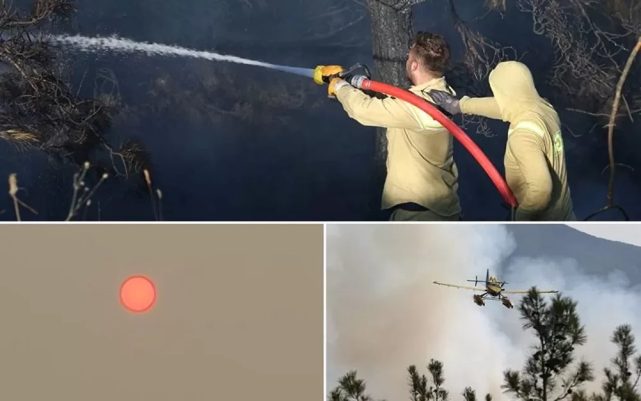 3 bölgede yangınlar sürüyor! Bakan Yumaklı açıkladı: Riskli günler geçiriyoruz...