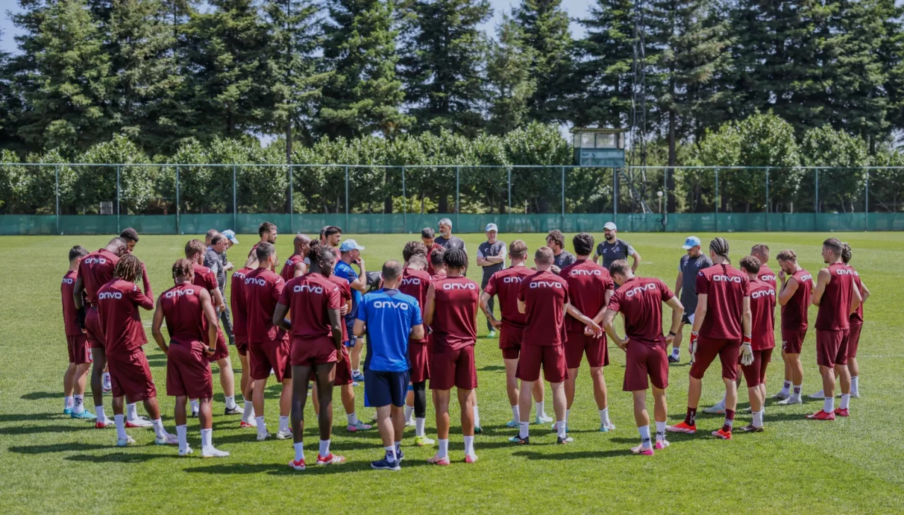 Trabzonspor, yeni sezon hazırlıklarını sürdürdü
