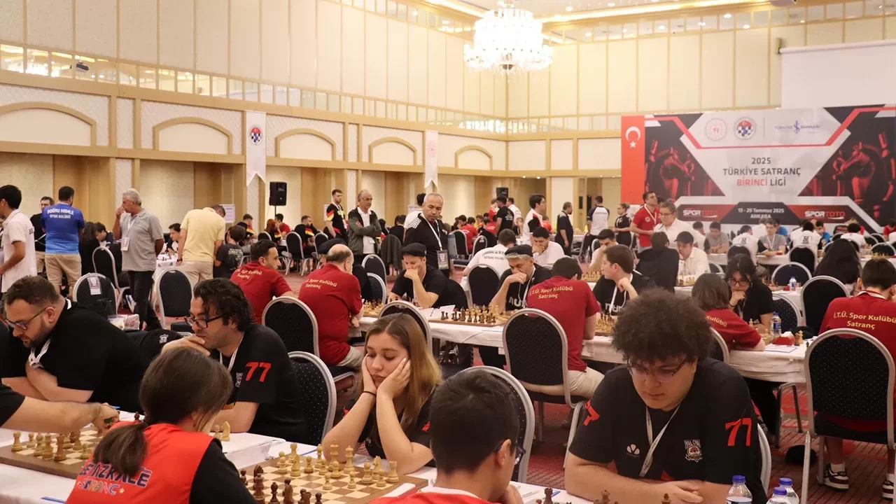 2025 Türkiye Satranç Birinci Ligi Ankara’da başladı