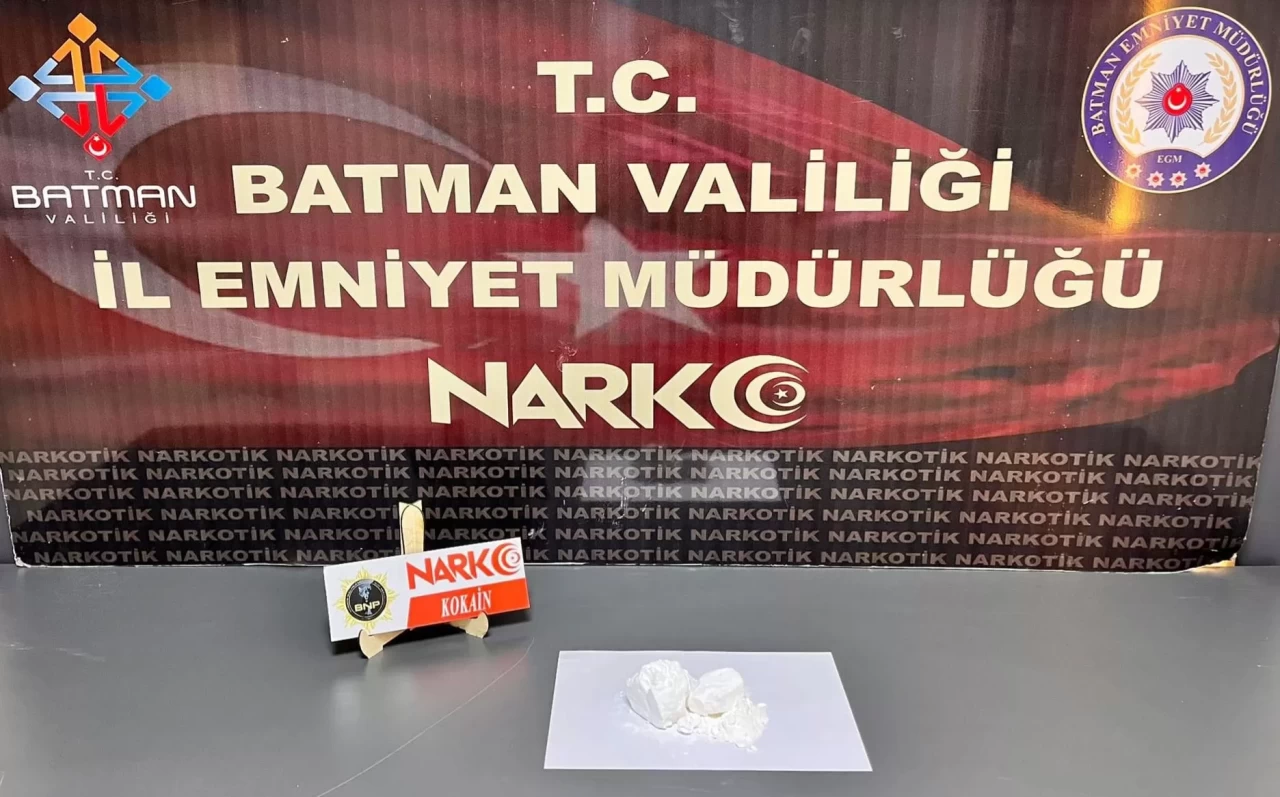 Batman’da uyuşturucu operasyonu: 2 şüpheli tutuklandı