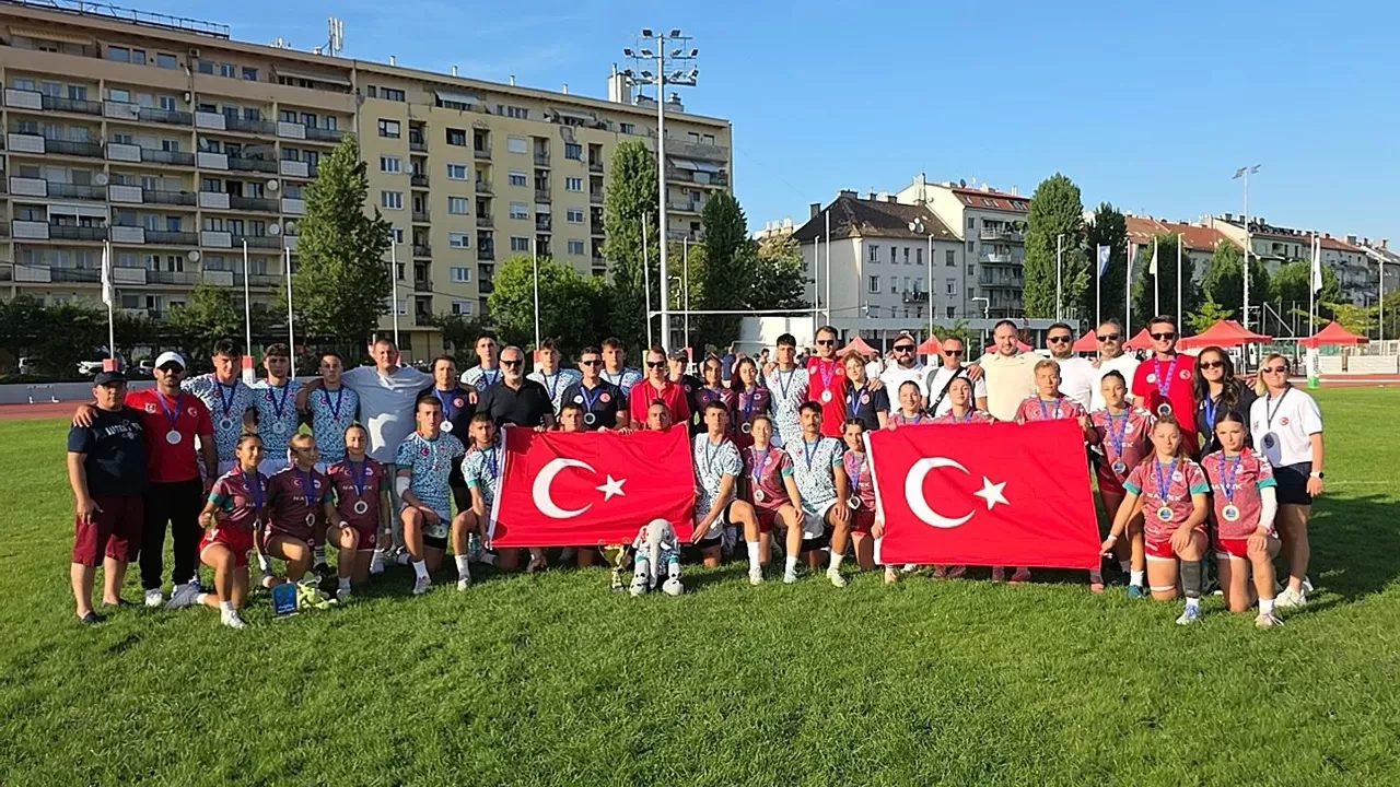 Türkiye 18 Yaş Altı Kadın Ragbi Milli Takımı Avrupa şampiyonu oldu