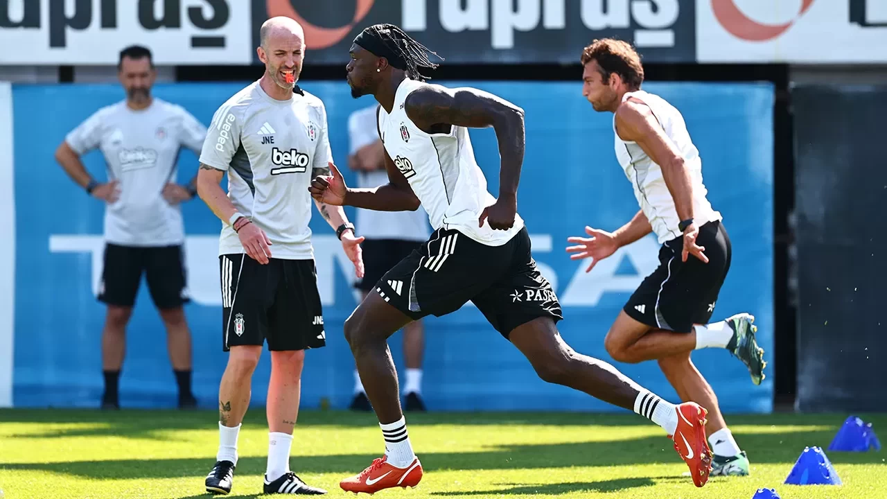 Beşiktaş'ta Shakhtar Donetsk rövanş maçı hazırlıkları sürdü