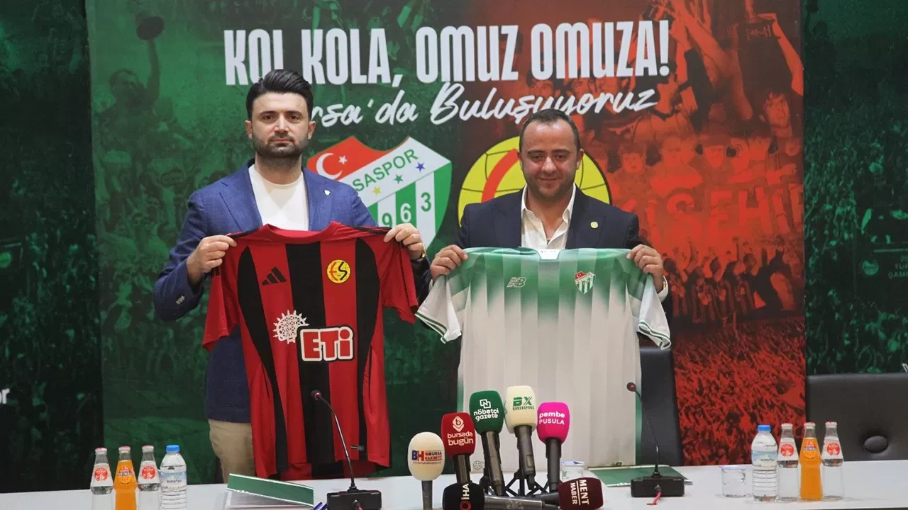 Bursaspor ile Eskişehirspor, dostluk maçında karşı karşıya gelecek